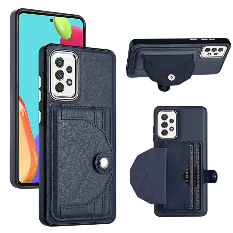 Shockproof Leather Phone Case with Card Holder, For Samsung Galaxy A52 4G / A52 5G, For Samsung Galaxy A12 4G / M12, For Samsung Galaxy A32 5G