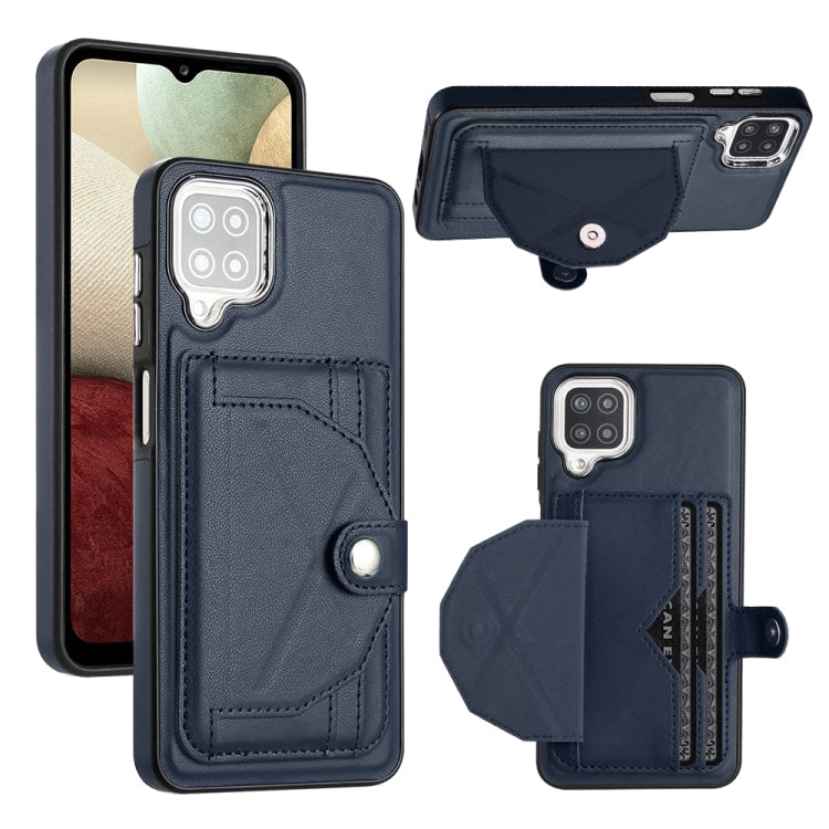 Shockproof Leather Phone Case with Card Holder, For Samsung Galaxy A52 4G / A52 5G, For Samsung Galaxy A12 4G / M12, For Samsung Galaxy A32 5G