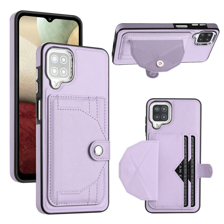 Shockproof Leather Phone Case with Card Holder, For Samsung Galaxy A52 4G / A52 5G, For Samsung Galaxy A12 4G / M12, For Samsung Galaxy A32 5G
