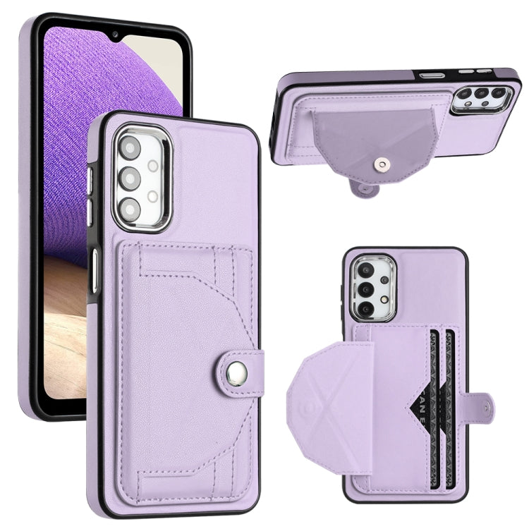 Shockproof Leather Phone Case with Card Holder, For Samsung Galaxy A52 4G / A52 5G, For Samsung Galaxy A12 4G / M12, For Samsung Galaxy A32 5G
