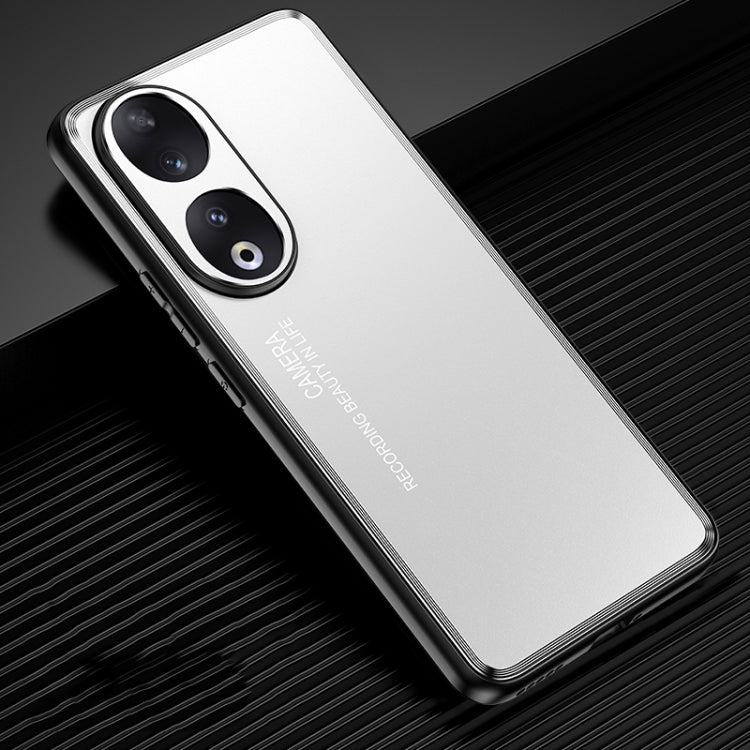 Frosted Metal Phone Case, For Honor 100 Pro, For Honor 100, For Honor 90 Pro, For Honor 90