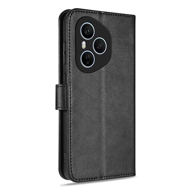 For Honor 400 Pro Global 160.8mm AZNS Sheepskin Texture Flip Leather Phone Case(Black)