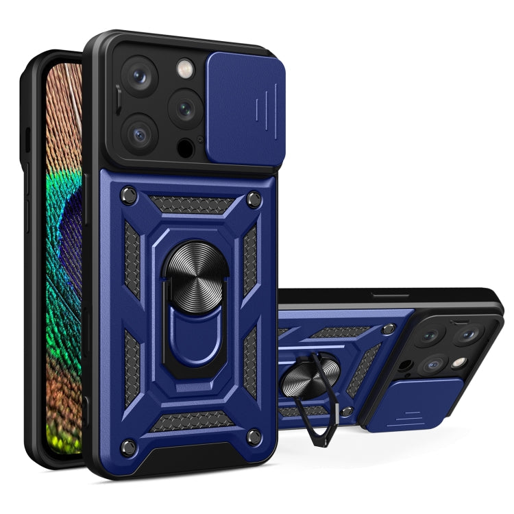 Sliding Camera Cover Design TPU+PC Phone Case, For iPhone 16 Pro, For iPhone 16 Plus, For iPhone 16, For iPhone 15 Pro