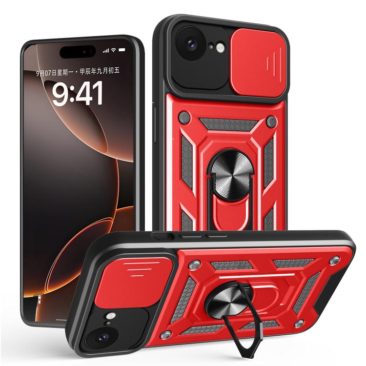 Sliding Camera Cover Design TPU+PC Phone Case, For iPhone 17e / 16e, For iPhone 17 Pro Max, For iPhone 17 Pro