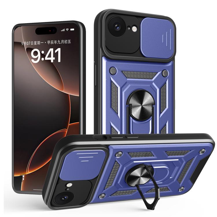 Sliding Camera Cover Design TPU+PC Phone Case, For iPhone 17e / 16e, For iPhone 17 Pro Max, For iPhone 17 Pro