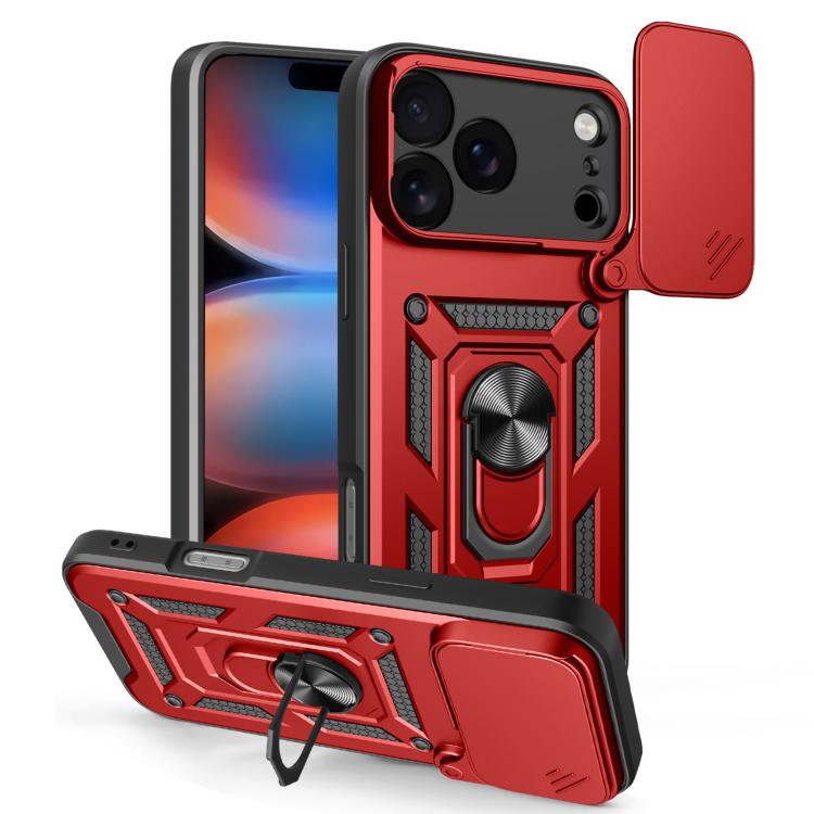 Sliding Camera Cover Design TPU+PC Phone Case, For iPhone 17e / 16e, For iPhone 17 Pro Max, For iPhone 17 Pro