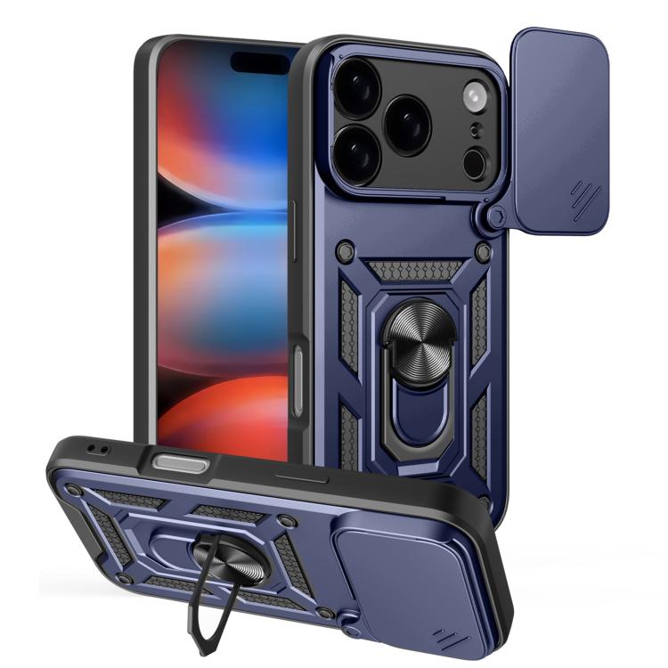 Sliding Camera Cover Design TPU+PC Phone Case, For iPhone 17e / 16e, For iPhone 17 Pro Max, For iPhone 17 Pro