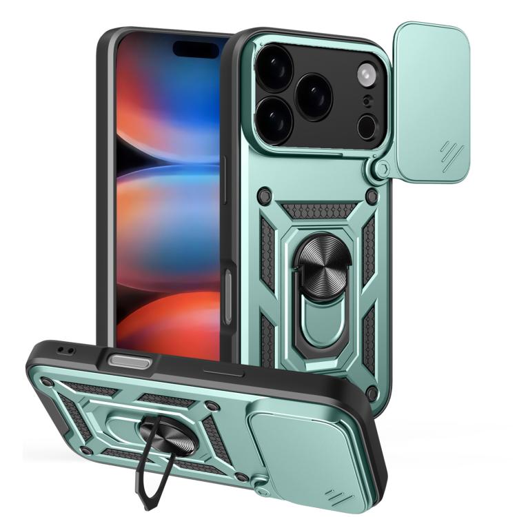 Sliding Camera Cover Design TPU+PC Phone Case, For iPhone 17e / 16e, For iPhone 17 Pro Max, For iPhone 17 Pro