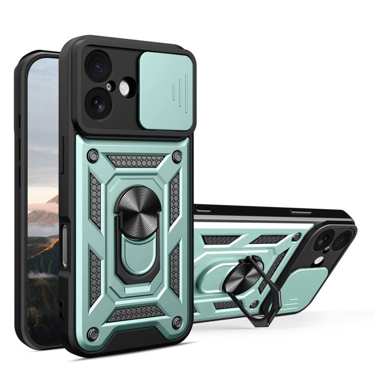 Sliding Camera Cover Design TPU+PC Phone Case, For iPhone 17, For iPhone Air, For iPhone 16 Pro Max