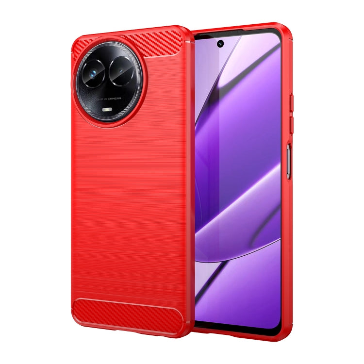 Carbon Fiber Brushed Texture TPU Phone Case, For Realme GT 6T, For Realme GT Neo6, For Realme GT Neo6 SE, For Realme Note 50, For Realme 12 Pro 5G, For Realme 12 Pro+ 5G, For Realme C67 4G, For Realme Narzo 60X