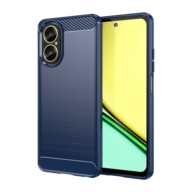 Carbon Fiber Brushed Texture TPU Phone Case, For Realme GT 6T, For Realme GT Neo6, For Realme GT Neo6 SE, For Realme Note 50, For Realme 12 Pro 5G, For Realme 12 Pro+ 5G, For Realme C67 4G, For Realme Narzo 60X