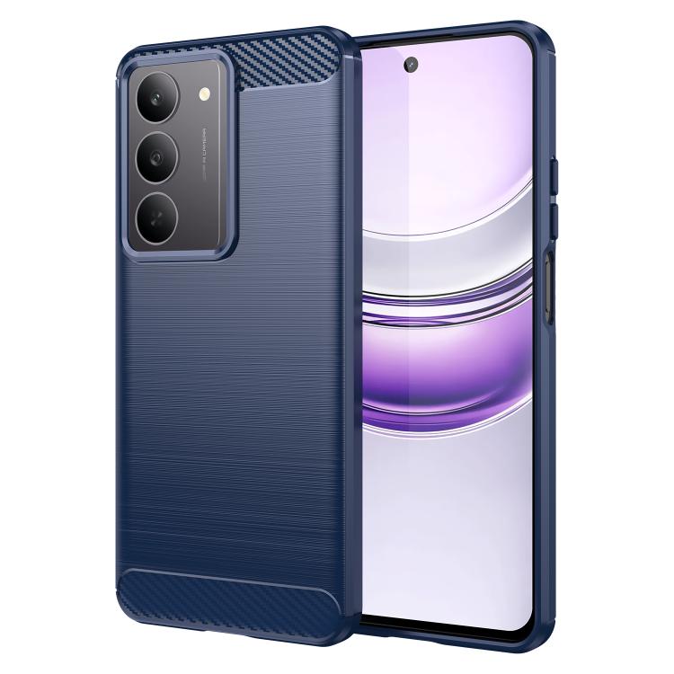 Carbon Fiber Brushed Texture TPU Phone Case, For Realme 15 Pro 5G, For Realme 15 5G, For Realme V70S, For Realme V70, For Realme C75x, For Realme 14x India, For Realme 14x 5G, For Realme V60 Pro