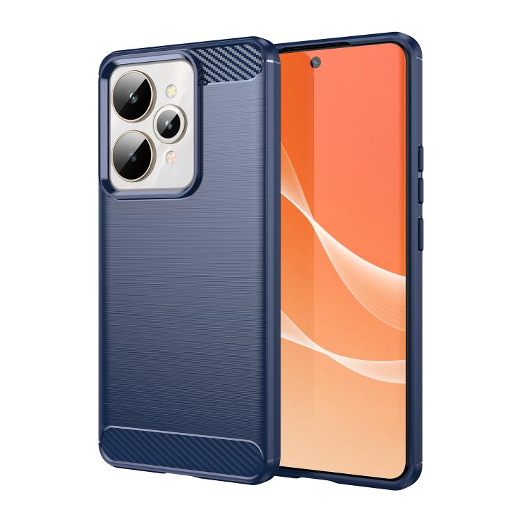 Carbon Fiber Brushed Texture TPU Phone Case, For Realme 15 Pro 5G, For Realme 15 5G, For Realme V70S, For Realme V70, For Realme C75x, For Realme 14x India, For Realme 14x 5G, For Realme V60 Pro