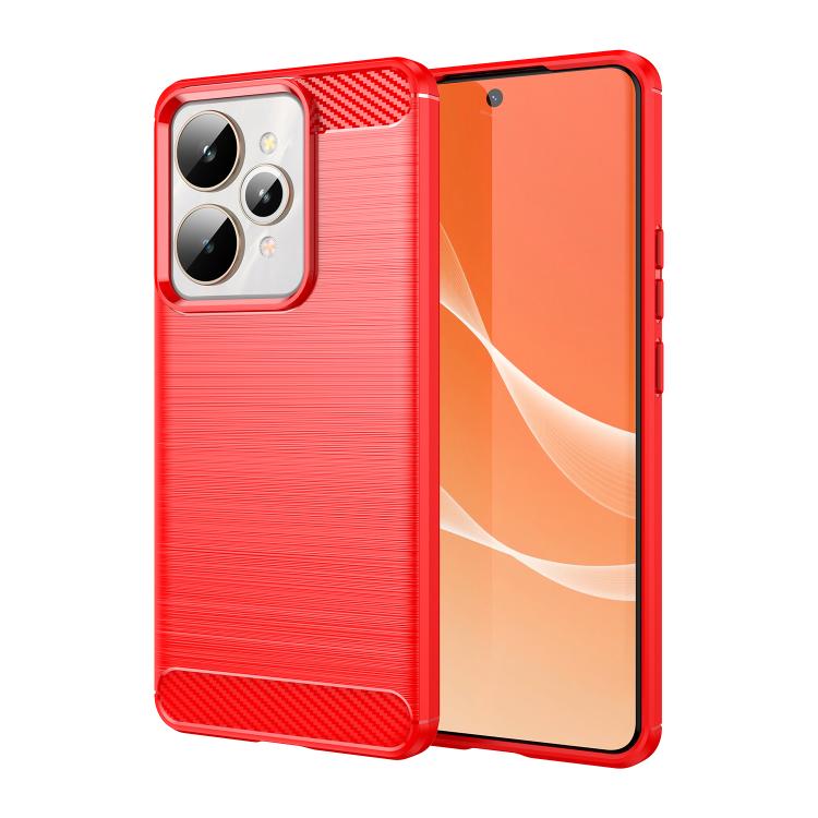 Carbon Fiber Brushed Texture TPU Phone Case, For Realme 15 Pro 5G, For Realme 15 5G, For Realme V70S, For Realme V70, For Realme C75x, For Realme 14x India, For Realme 14x 5G, For Realme V60 Pro