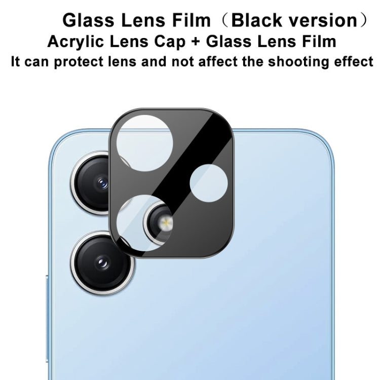 For Xiaomi Redmi 12 5G Global/Note 12R 5G imak High Definition Integrated Glass Lens Film Black Version