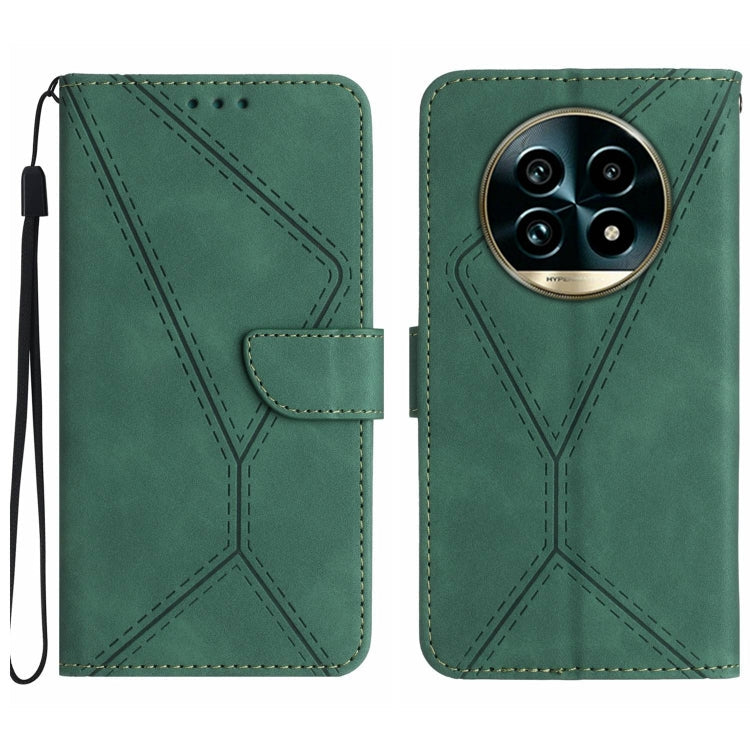 Stitching Embossed Leather Phone Case, For Realme 13+ 5G Global, For Realme 13 Pro 5G / 13 Pro+ 5G, For Realme C63 4G Global/ C61, For Realme C63 5G