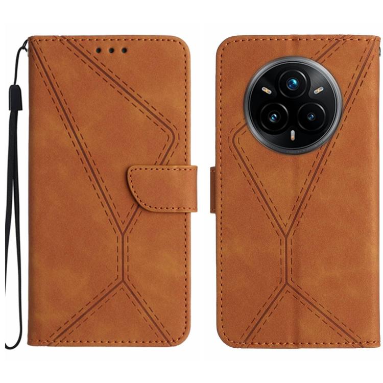 Stitching Embossed Leather Phone Case, For Realme 14 5G Global / P3 5G Global, For Realme P3 Pro 5G Global, For Realme 14 Pro+ 5G, For Realme C75 4G