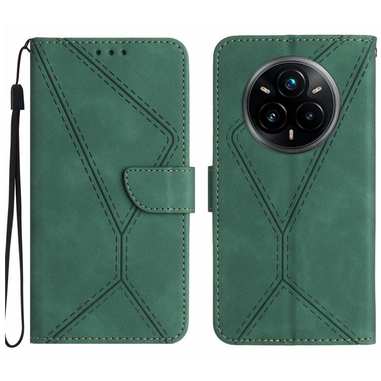 Stitching Embossed Leather Phone Case, For Realme 14 5G Global / P3 5G Global, For Realme P3 Pro 5G Global, For Realme 14 Pro+ 5G, For Realme C75 4G