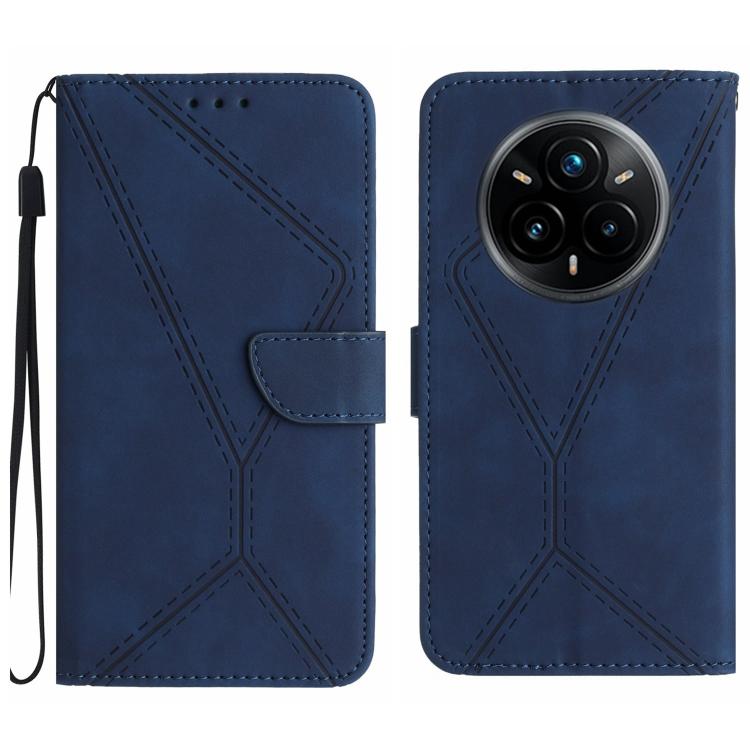 Stitching Embossed Leather Phone Case, For Realme 14 5G Global / P3 5G Global, For Realme P3 Pro 5G Global, For Realme 14 Pro+ 5G, For Realme C75 4G