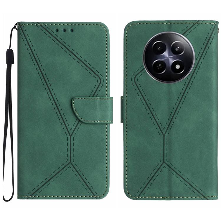 Stitching Embossed Leather Phone Case, For Realme 13+ 5G Global, For Realme 13 Pro 5G / 13 Pro+ 5G, For Realme C63 4G Global/ C61, For Realme C63 5G