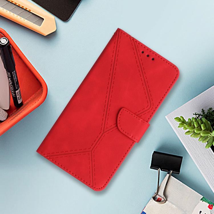 Stitching Embossed Leather Phone Case, For Realme 14 5G Global / P3 5G Global, For Realme P3 Pro 5G Global, For Realme 14 Pro+ 5G, For Realme C75 4G