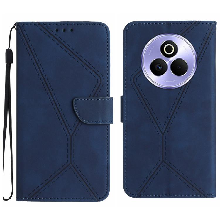 Stitching Embossed Leather Phone Case, For Realme 14 5G Global / P3 5G Global, For Realme P3 Pro 5G Global, For Realme 14 Pro+ 5G, For Realme C75 4G