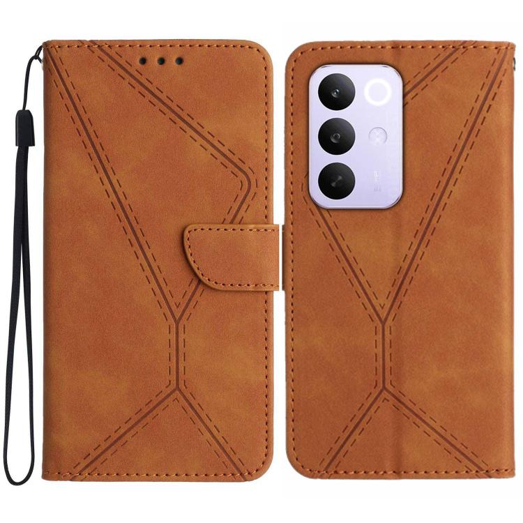 Stitching Embossed Leather Phone Case, For Realme C83 5G, For Realme 16 Pro+ 5G, For Realme C85 5G, For Realme C85 Pro 4G