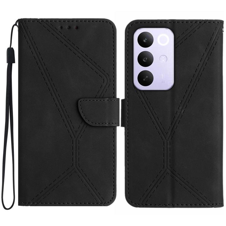 Stitching Embossed Leather Phone Case, For Realme C83 5G, For Realme 16 Pro+ 5G, For Realme C85 5G, For Realme C85 Pro 4G