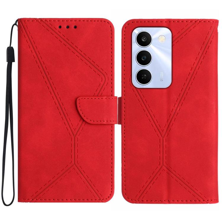 Stitching Embossed Leather Phone Case, For Realme C83 5G, For Realme 16 Pro+ 5G, For Realme C85 5G, For Realme C85 Pro 4G