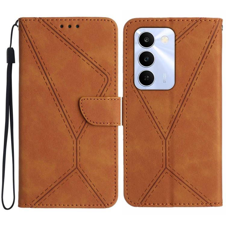 Stitching Embossed Leather Phone Case, For Realme C83 5G, For Realme 16 Pro+ 5G, For Realme C85 5G, For Realme C85 Pro 4G