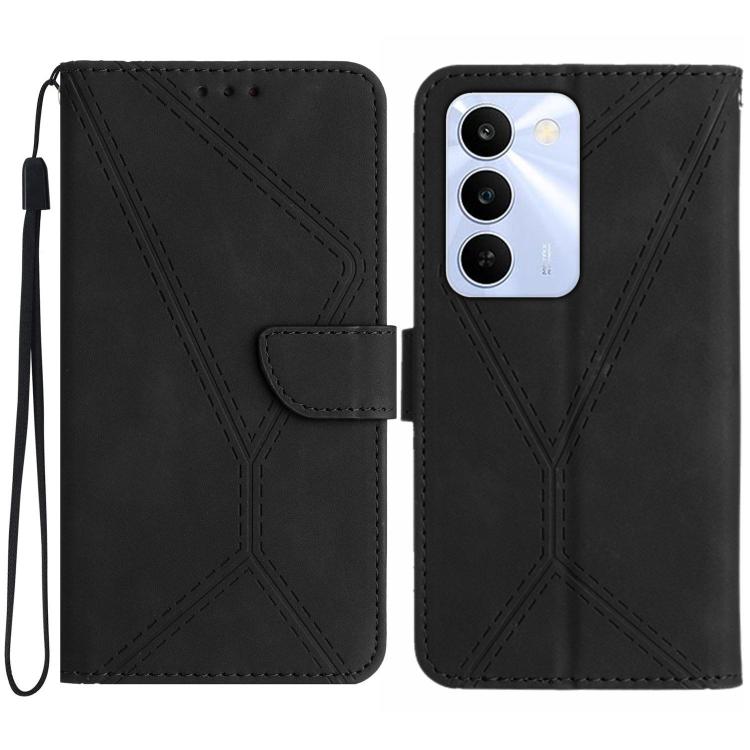 Stitching Embossed Leather Phone Case, For Realme C83 5G, For Realme 16 Pro+ 5G, For Realme C85 5G, For Realme C85 Pro 4G