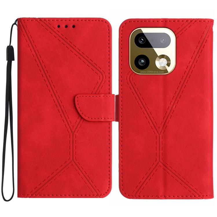 Stitching Embossed Leather Phone Case, For Realme C83 5G, For Realme 16 Pro+ 5G, For Realme C85 5G, For Realme C85 Pro 4G