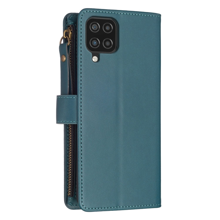 9 Card Slots Zipper Wallet Leather Flip Phone Case, For Samsung Galaxy A12, For Samsung Galaxy A42 5G, For Samsung Galaxy A31, For Samsung Galaxy S20 Ultra