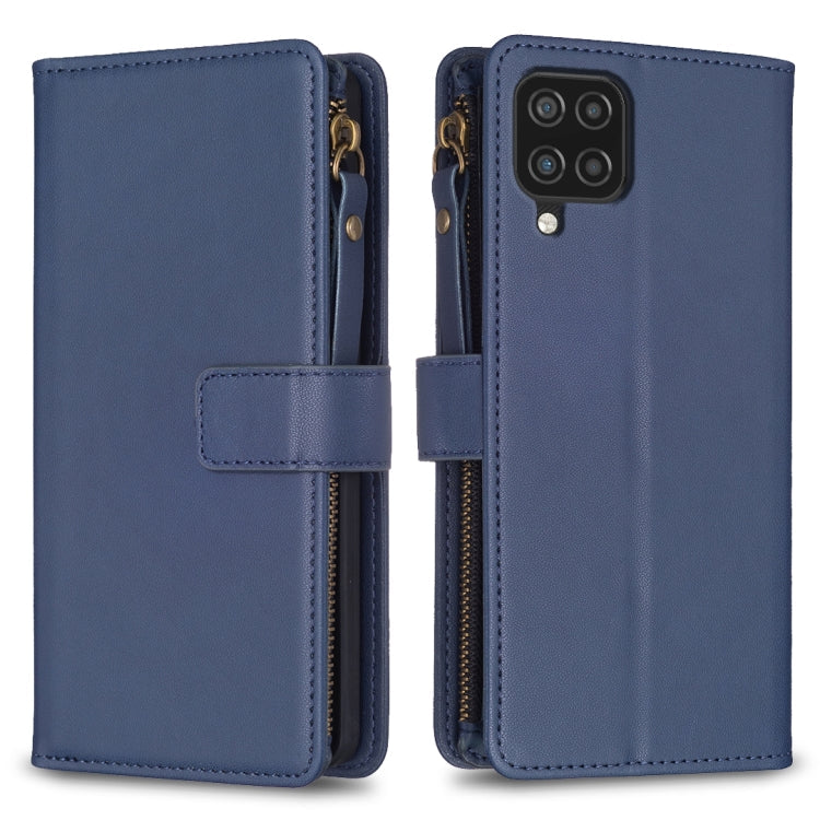 9 Card Slots Zipper Wallet Leather Flip Phone Case, For Samsung Galaxy A12, For Samsung Galaxy A42 5G, For Samsung Galaxy A31, For Samsung Galaxy S20 Ultra