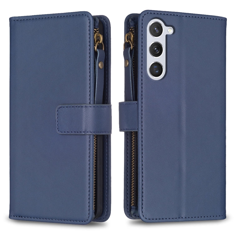 9 Card Slots Zipper Wallet Leather Flip Phone Case, For Samsung Galaxy A54 5G, For Samsung Galaxy S23 Ultra 5G, For Samsung Galaxy S23 5G, For Samsung Galaxy S20 FE
