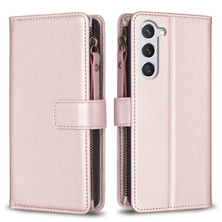 9 Card Slots Zipper Wallet Leather Flip Phone Case, For Samsung Galaxy A14, For Samsung Galaxy S24+ 5G, For Samsung Galaxy A34 5G, For Samsung Galaxy S24 5G