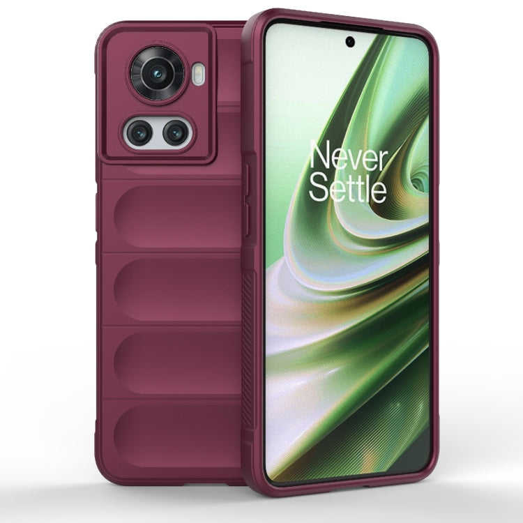 Magic Shield TPU + Flannel Phone Case, For OnePlus 10R 5G Global