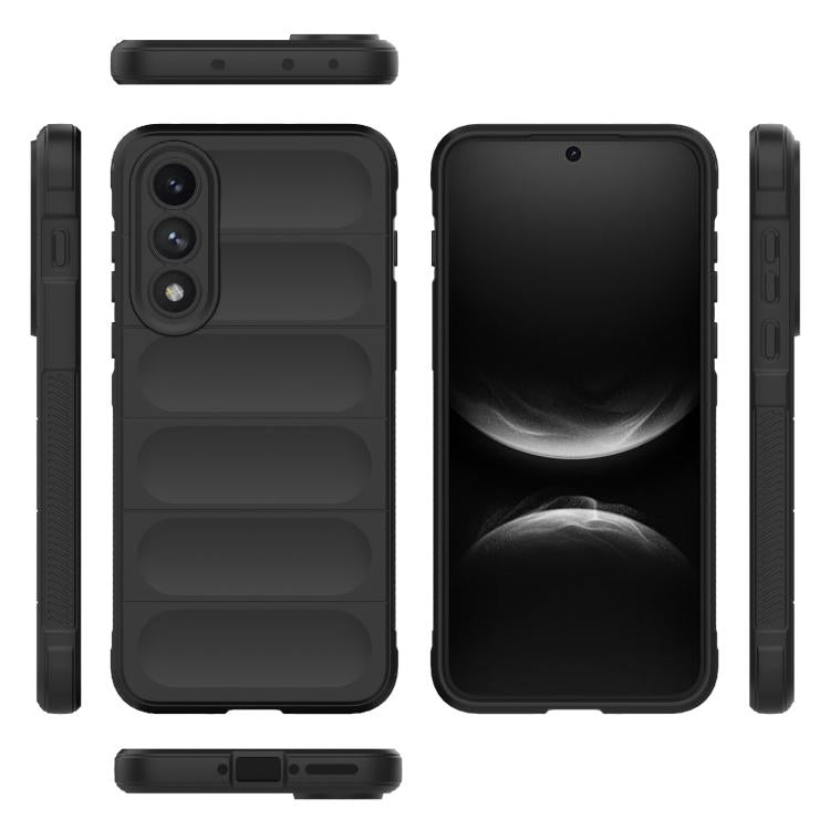 Magic Shield TPU + Flannel Phone Case, For OnePlus Ace 5 Ultra 5G / Nord 5, For OnePlus Ace 5 Racing / Nord CE5