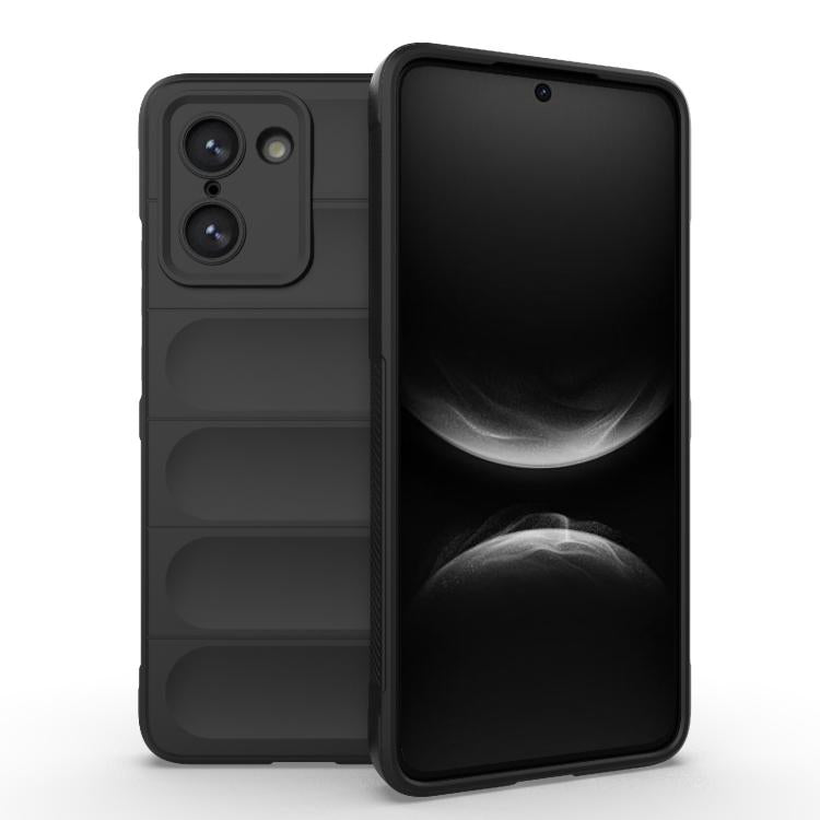 Magic Shield TPU + Flannel Phone Case, For OnePlus Ace 5 Ultra 5G / Nord 5, For OnePlus Ace 5 Racing / Nord CE5