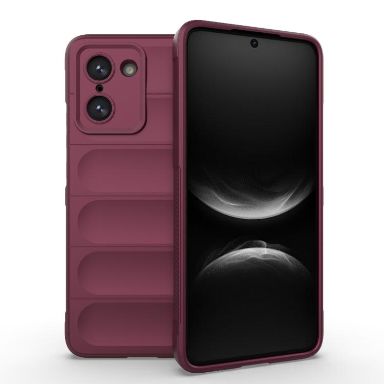 Magic Shield TPU + Flannel Phone Case, For OnePlus Ace 5 Ultra 5G / Nord 5, For OnePlus Ace 5 Racing / Nord CE5