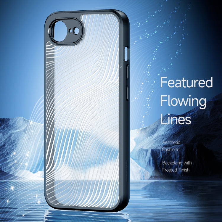 For iPhone 17e / 16e DUX DUCIS Aimo Series  Frosted Feel Phone Case(Black)