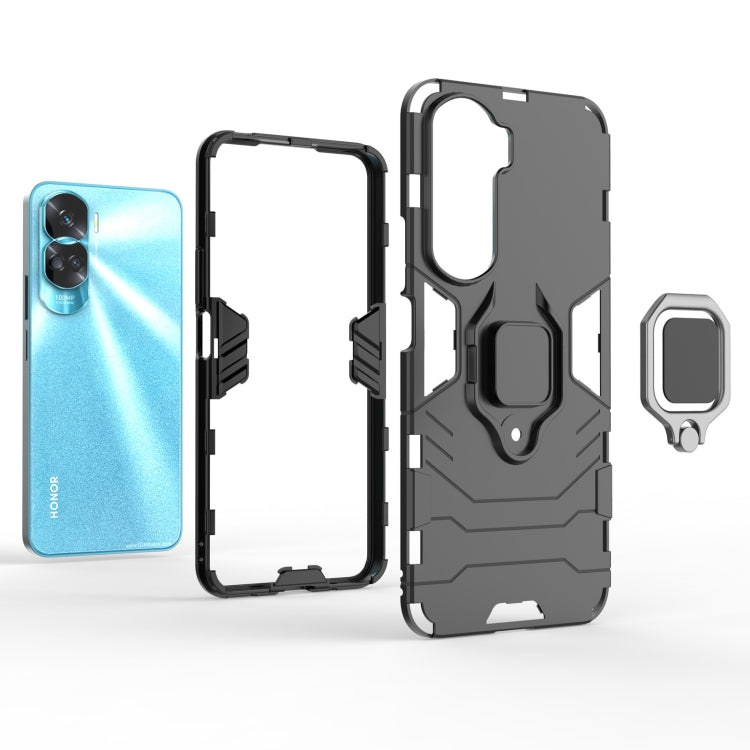 Magnetic Ring Holder PC + TPU Phone Case, For Honor 90 Lite / X50i 5G, For Honor 90 Pro, For Honor 90