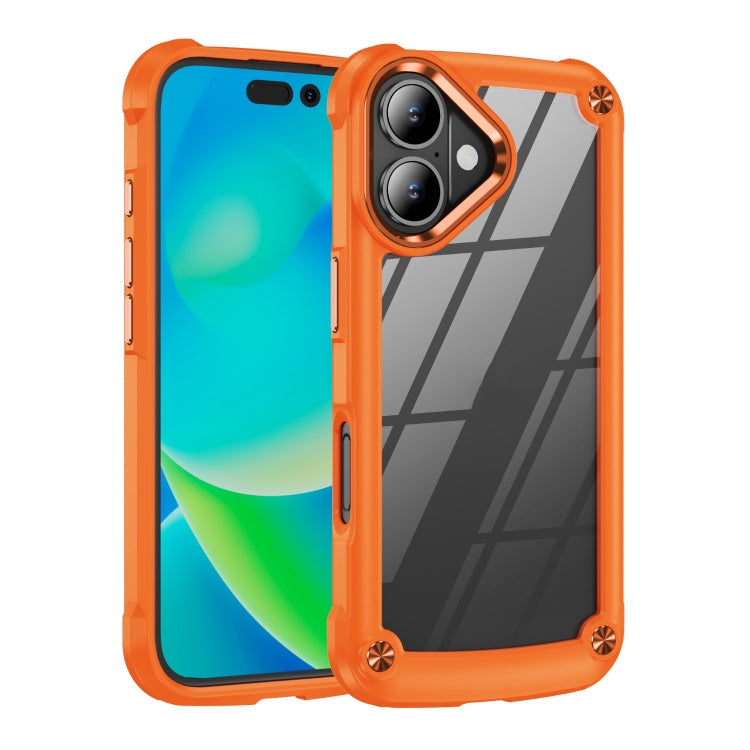 TPU + PC Lens Protection Phone Case, For iPhone Air, For iPhone 16 Pro Max, For iPhone 16 Pro, For iPhone 16 Plus