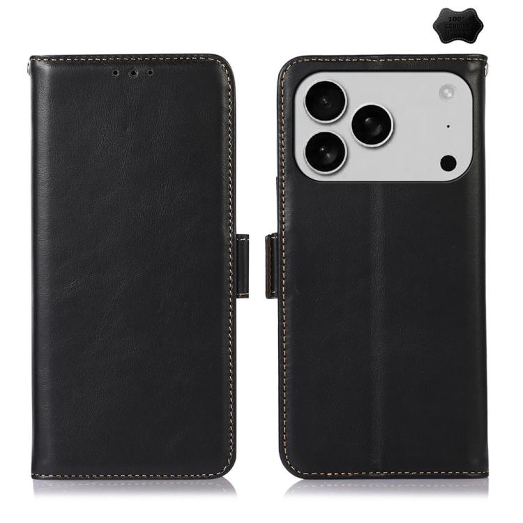 Crazy Horse Top Layer Cowhide Leather Phone Case, For iPhone 17 Pro Max, For iPhone 17 Pro, For iPhone 17, For iPhone Air, For iPhone 16 Pro Max, For iPhone 16 Pro