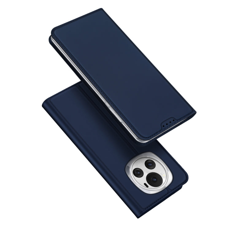 For Honor Magic6 DUX DUCIS Skin Pro Series Flip Leather Phone Case(Blue)