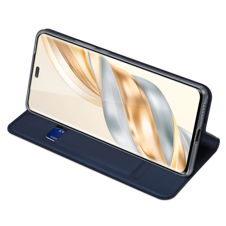 For Honor X9c / X60 Pro DUX DUCIS Skin Pro Series Flip Leather Phone Case(Blue)