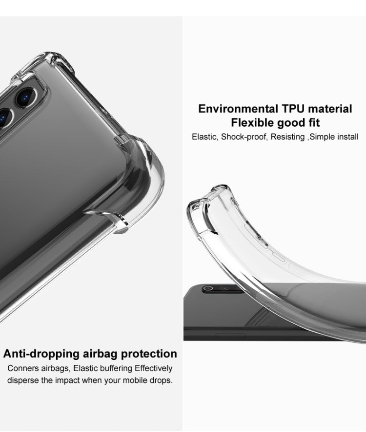 IMAK Full Coverage Shockproof TPU Protective Case, For LG Velvet, For Xiaomi Mi 10 Lite 5G, For Samsung Galaxy A51 5G, For Samsung Galaxy A71 5G, For Samsung Galaxy S20 5G, For Samsung Galaxy S20 Ultra 5G, For Nokia 1.3, For Nokia 5.3