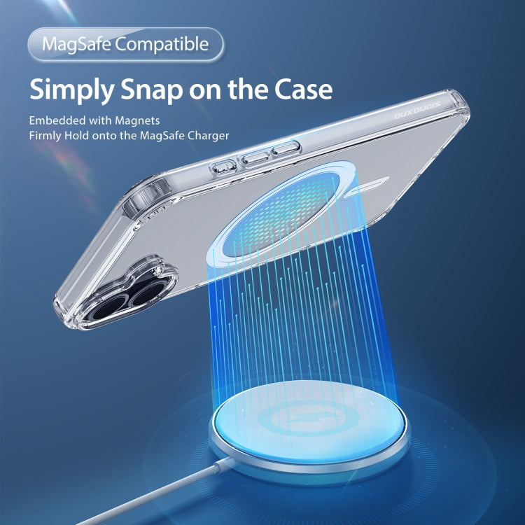 For iPhone 16 DUX DUCIS Clin Mag Series Magsafe TPU Phone Case(Transparent)