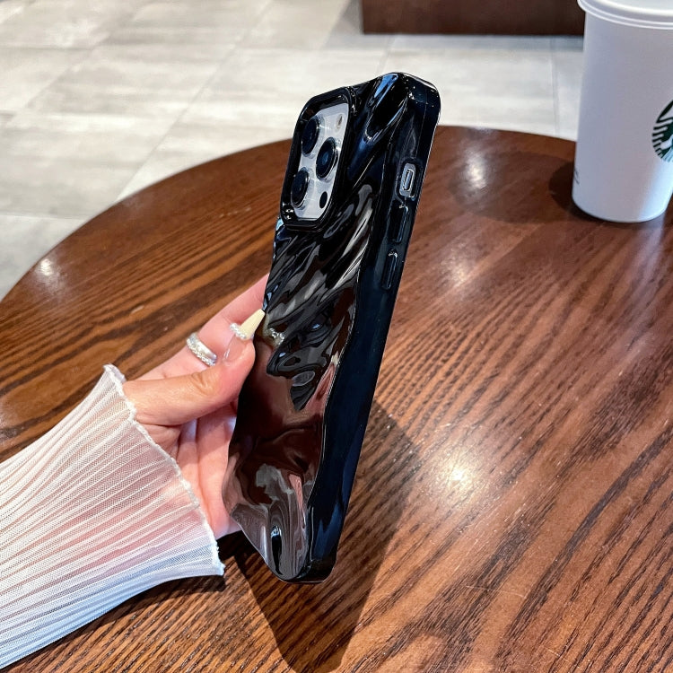 Solid Color Wave Texture TPU Phone Case, For iPhone 15 Plus, For iPhone 15, For iPhone 14 Plus