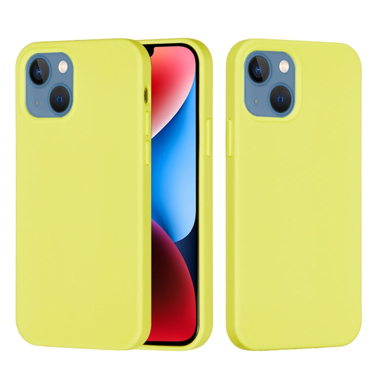 Solid Color Silicone Phone Case, For iPhone 15 Pro, For iPhone 15 Plus